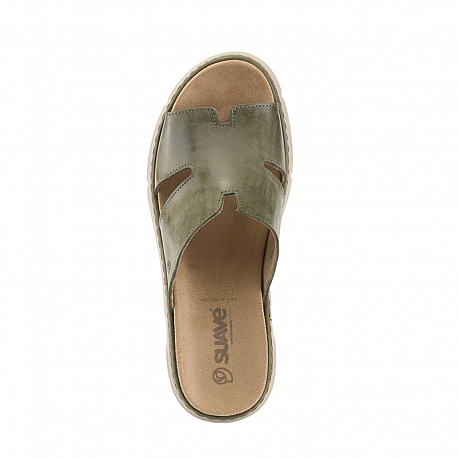 Сабо Suave Mostar женские 12501T-3144,1I04 зеленые. Изображение 3 из 4