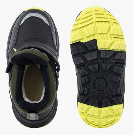 Ботинки ортопедические Сурсил-Орто с шерстью для мальчиков A45-2503 хаки. Изображение 3 из 4